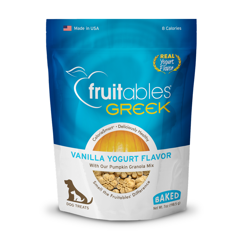 Fruitables Greek Yogurt Dog Treats - Vanilla