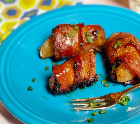 Bacon Wrapped Apples